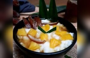 Resep Bubur Sumsum Saus Kurma: Lembut Manis Alami