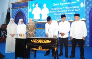 Safari Ramadhan di Lamongan, Pangdam V Brawijaya Resmikan Gapura Pandu Sakti