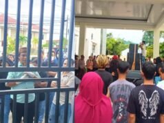 Ratusan Massa Kepung Kejati Gorontalo, Seret Dugaan Kasus Keluarga Bupati Bone Bolango