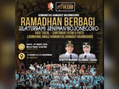 Komunitas Dangdut Bojonegoro Gelar Silaturahmi Akbar dan Santunan Anak Yatim di Stadion