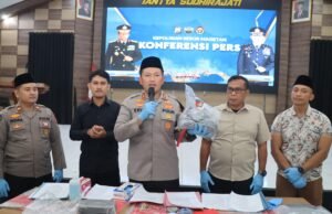 Polres Magetan Gagalkan Peredaran Bahan Mercon 3kg Bubuk Mesiu diamankan