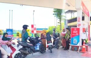 Antisipasi Kecurangan BBM, Polisi Baureno Bojonegoro Cek Stok dan Dokumen SPBU