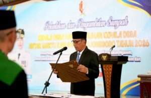 5 Kepala Desa PAW di Bojonegoro Dilantik, Bupati Tekankan Amanah dan Transparansi