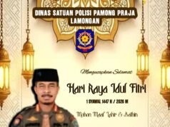 Dinas Satpol-PP Lamongan Mengucapkan Selamat Menunaikan Ibadah Puasa dan Idul Fitri 1447