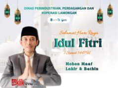 Disperindagkop Lamongan Mengucapkan Selamat Menunaikan Ibadah Puasa dan Idul Fitri 1447