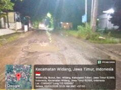 Jalan Bunut – Plumpang Tuban Rusak Parah, Warga: Sudah Banyak Korban