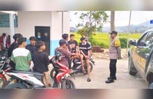 Patroli Ngabuburit Digencarkan, Polsek Gondang Bojonegoro Cegah Balap Liar dan Kemacetan