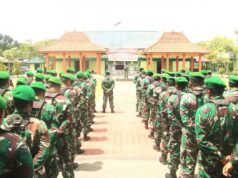 Dandim Lamongan Ingatkan Babinsa Peka Situasi Wilayah Saat Apel Kesiapsiagaan