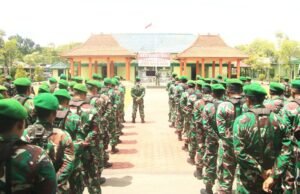 Dandim Lamongan Ingatkan Babinsa Peka Situasi Wilayah Saat Apel Kesiapsiagaan