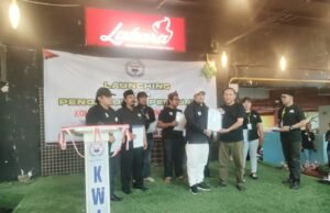 Peresmian dan pengukuhan pengurus komunitas wartawan Indonesia ( KWI )