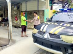 Polsek Kapas Bojonegoro Blusukan Siang Bolong Demi Amankan Lingkungan