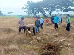 Polisi Sumberrejo Bojonegoro Turun ke Sawah Demi Swasembada Pangan