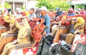 Tak Lagi Mengayuh, Inilah Penampakan Becak Listrik Prabowo yang Bikin Heboh Bojonegoro