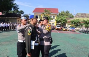 Apel Gelar Pasukan Ops Ketupat Semeru 2026, Polres Magetan Siapkan 7 Pos Pengamanan Untuk Mudik Aman Keluarga Bahagia