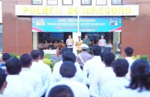 Mudik Lebaran 2026 di Bojonegoro Dijaga Ketat, Polres Gelar Operasi Ketupat Semeru