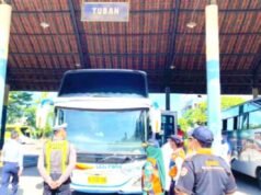 Cegah Bus Tak Layak Jalan, Dishub Bojonegoro Gelar Ramp Check Jelang Mudik