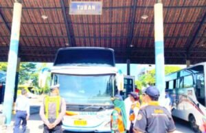 Cegah Bus Tak Layak Jalan, Dishub Bojonegoro Gelar Ramp Check Jelang Mudik