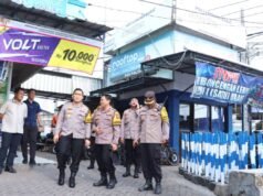 Kapolres Lamongan Sidak Pos Mudik, Pastikan Operasi Ketupat Semeru Siap Total