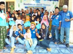 Meriah dan Penuh Kepedulian, Segoro Bojonegoro Gelar Santunan Anak Yatim dan Tahlil Bersama