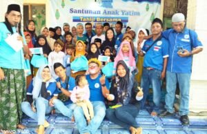 Meriah dan Penuh Kepedulian, Segoro Bojonegoro Gelar Santunan Anak Yatim dan Tahlil Bersama