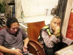 Polisi Gondang Bojonegoro Sambangi Warga Senganten, Ingatkan Keamanan Kendaraan