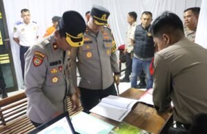 Cek Kesiapsiagaan Kapolres Madiun Kota Cek Pos Operasi Ketupat Semeru 2026