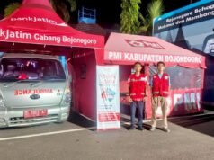 Kabar Baik untuk Pemudik, PMI Bojonegoro Buka Layanan Kesehatan di Rest Area