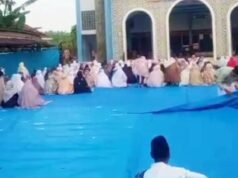 Lebaran Tak Serentak, Warga Sumberagung Kepohbaru Bojonegoro Tetap Rukun Gelar Sholat Id