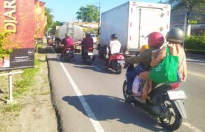 H+3 Lebaran, Jalur Kapas Bojonegoro Mulai Padat, Proliman Jadi Titik Penting