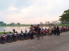 Pasca Lebaran, Polisi Padangan Bojonegoro Perketat Pengamanan Tempat Wisata di Padangan