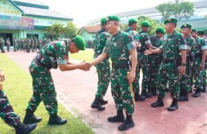 Kembali Bertugas, Dandim Lamongan Tekankan Disiplin dan Loyalitas