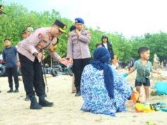 Kapolres Gresik Sidak Wisata Dalegan, Keselamatan Pengunjung Jadi Prioritas