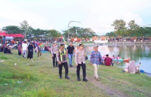 Kapolres Bojonegoro Turun Langsung Patroli, Wisata Waduk Sonorejo Dijaga Ketat