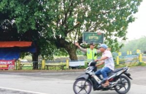 Sapa Pagi Polsek Sukosewu Bojonegoro, Strategi Jaga Keselamatan Pengendara