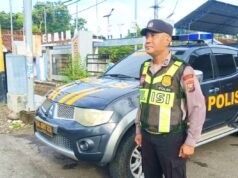 Atur Lalu Lintas Pagi Hari, Polsek Gondang Bojonegoro Hadir di Titik Rawan