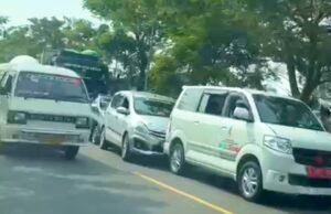 Tabrakan Beruntun di Bojonegoro, 6 Kendaraan Terlibat