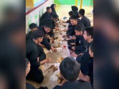 Aksi Sosial Ramadan, SH Terate Mojomalang Parengan Tuban Tebar Ratusan Takjil