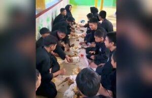 Aksi Sosial Ramadan, SH Terate Mojomalang Parengan Tuban Tebar Ratusan Takjil