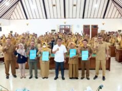Ratusan PNS Bojonegoro Terima SK Pensiun Periode April–Juni 2026