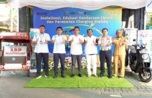 Bojonegoro Resmikan Charging Station, Becak Listrik Makin Ngebut