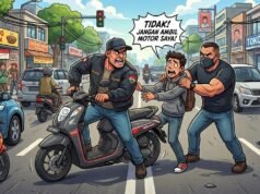 Motor di Tarik Paksa Debt Collector Makassar di Jalan, Nasabah FIF Pertanyakan Legalitas