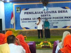 Tunjukkan Kinerja dan Inovasi, Driyorejo Optimistis Bersinar di Lomba Desa Magetan