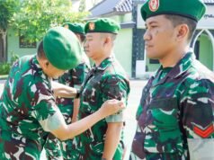 52 Prajurit Kodim Bojonegoro Periode 1 April 2026 Naik Pangkat