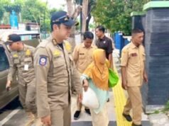 Satpol PP Bojonegoro Sikat PPKS, Alun-Alun hingga Traffic Light Disisir