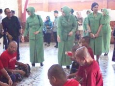 Tak Sekedar Seremonial, Persit Brawijaya Hadir Langsung Bawa Harapan di Yayasan Lamongan