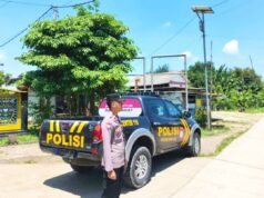 Siang Hari Pun Dijaga, Polsek Bubulan Bojonegoro Gencarkan Patroli Cegah Kejahatan