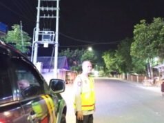Aksi Nyata Polisi, Patroli Malam Jaga Keamanan Warga Tambakrejo Bojonegoro