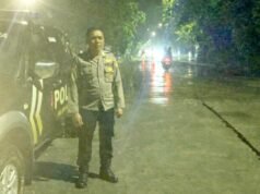 Patroli Malam Polsek Kasiman Bojonegoro, Titik Rawan Disisir