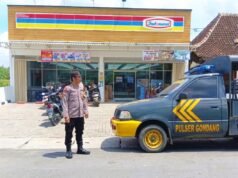 Patroli Polisi di Gondang Bojonegoro, Cegah Kejahatan Sejak Dini