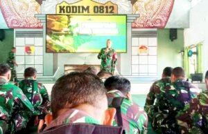 Kodim Lamongan Gembleng Babinsa, Latnister 2026 Digelar